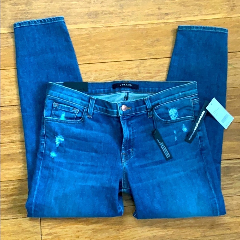 NEW J BRAND Women’s Crop Jeans Affinity sz 31 - Picture 3 of 5